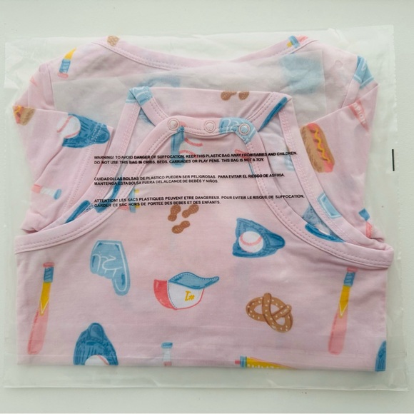 Angel Dear Bodysuit, Softball, Size 6-12 Months NWT - Picture 5 of 5